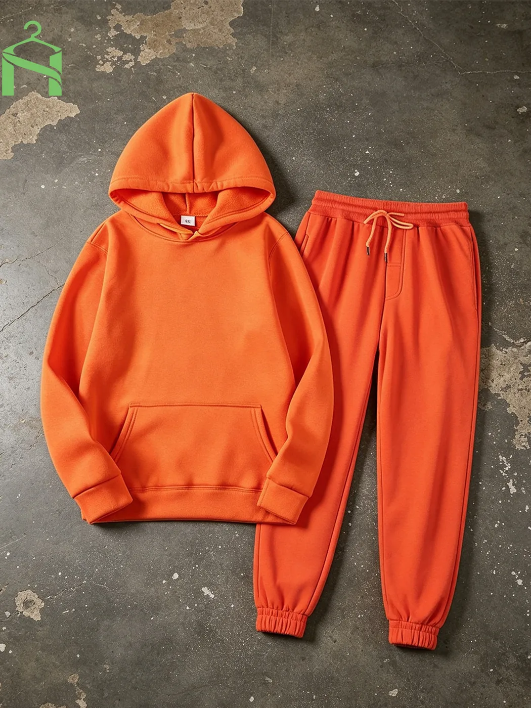 Hoodie & Jogger Set (Orange)